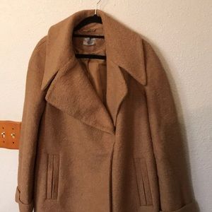 ASOS Tall Oversized Camel Colored Coat US6